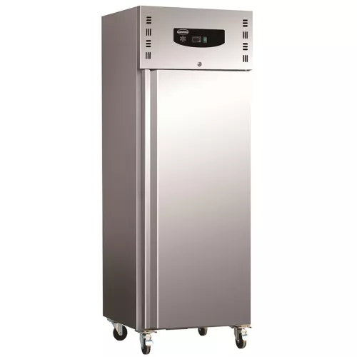 Kühlschrank RFS Alu Edelstahl Umluftkühlung 600 Liter GN 2/1 | 680x810x2010 mm