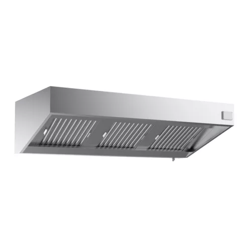 Wandhaube Komplett Edelstahl 1600x950x520 mm mit Motor und Regler