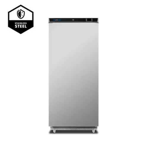 Kühlschrank 1 Tür 600L Edelstahl +2°C bis +10°C automatisch