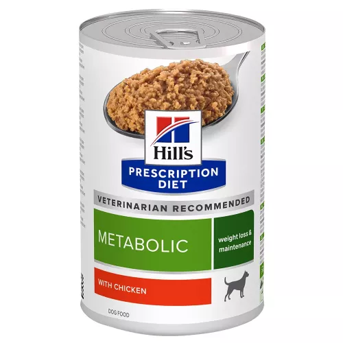 48x370g Metabolic Hill's Prescription Diet Hundefutter nass
