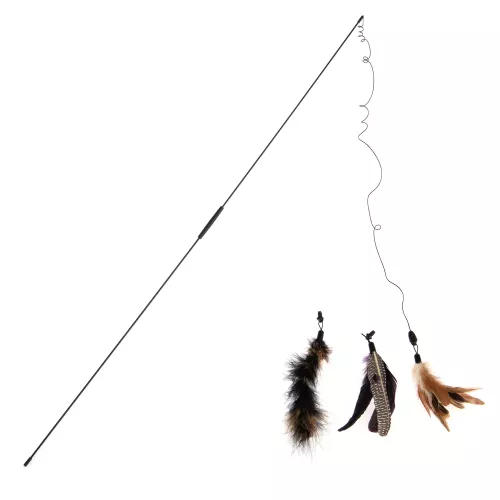 3Stück Katzenangel 3 in 1 XXL Katzenspielzeug
