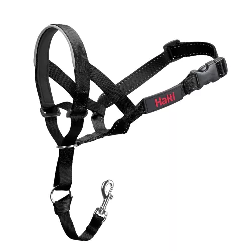 Halti Kopfhalfter schwarz Größe 4: Berner Sennen, Dogge, Rottweiler Hund