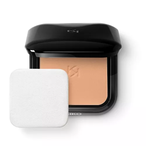KIKO Full Coverage Blurring Powder Foundation 40. Puder-Foundation mit hoher Deckkraft