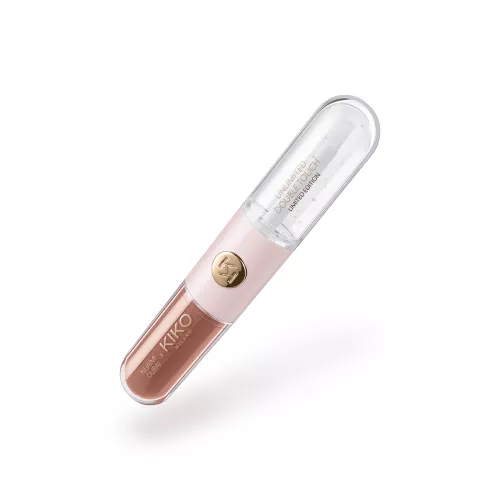 KIKO Threads of Time Unlimited Double Touch Limited Edition 01. Flüssig-Lippenstift und Lipgloss mit langem Halt