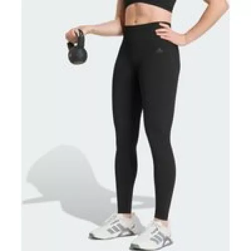 Adidas Workout Essentials Knit Scrunch 7/8 Leggings Black Frauen XL