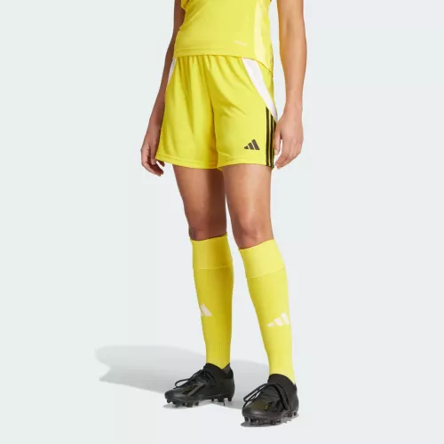 Adidas Tiro 24 Shorts Team Yellow / Black Frauen S