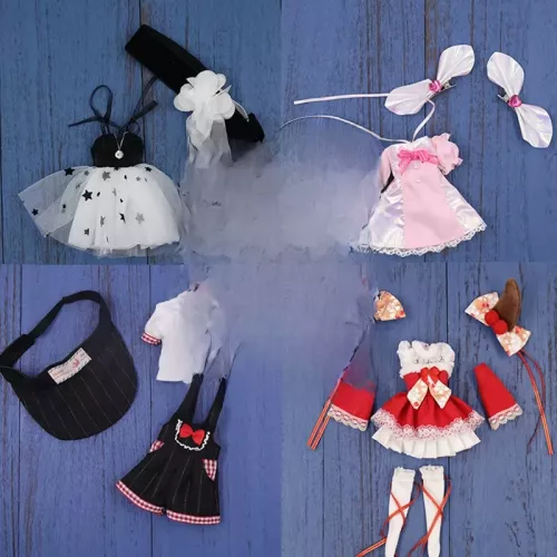 Sonderangebot Kleidung ICY DBS Blyth Puppe Kostüm 1/6 BJD süße Mode lässig Anime Mädchen Spielzeug SD