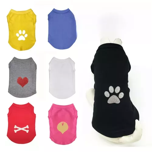 Persönlichkeit Pet Shirts Welpen Sommer Kleidung Custom Dog ID Nette Bunte DIY Name Logo Kleidung Mode Haustier Kleidung