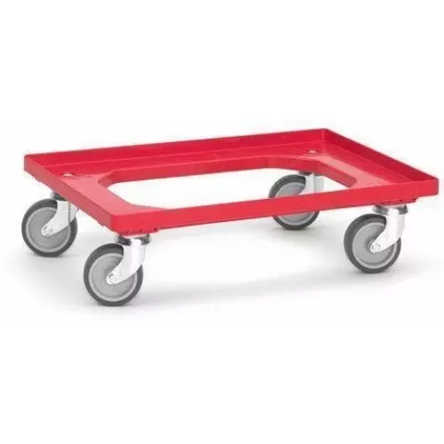 Transportroller mit Polyamid-Rädern für Eurokisten