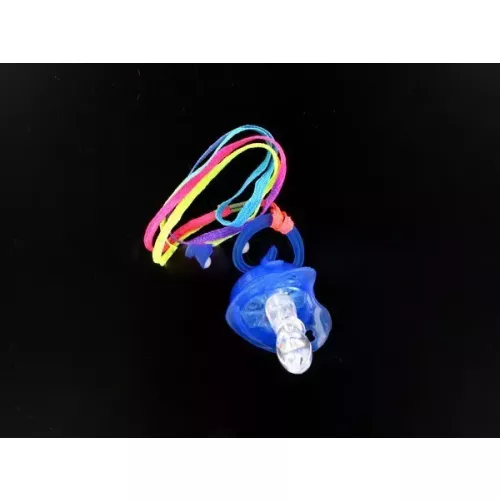 Blink Schnulli Leuchtschnuller LED blinkend Nuckel Schnuller nunu