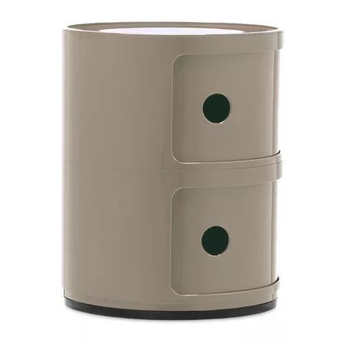 Kartell Componibili New Colors 2 Fcher Dove Gray/ Taubengrau [Anna Castelli Ferrieri]