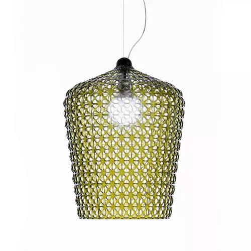 Kartell Kabuki Pendelleuchte Grn [Hhe 73 cm] [Ferruccio Laviani]
