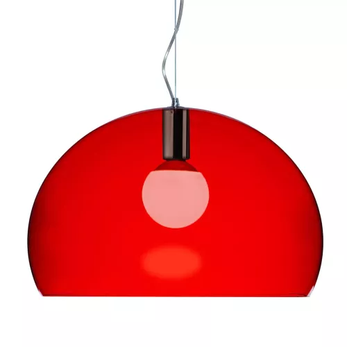 Kartell FL/Y Leuchte Rot [Ferruccio Laviani]
