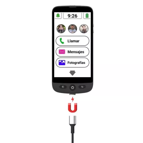 Swissvoice S510-M 4G 2GB 16GB 5,5″ Negro fácil para mayores