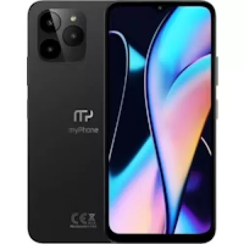 myPhone N23 smartphones 16,5 cm (6.51 pulgadas pulgadas) SIM doble Android 13 4G USB Tipo C 6 GB 128 GB 5000 mAh Negro
