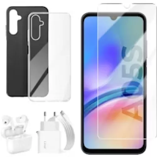 Smartphone Galaxy 128 Go Negro Nuevo con Paquete de Accesorios Negro