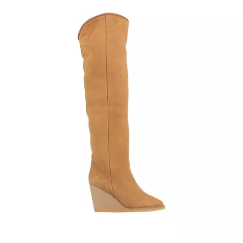 Isabel Marant Mujer Camel Bota Piel de borrego