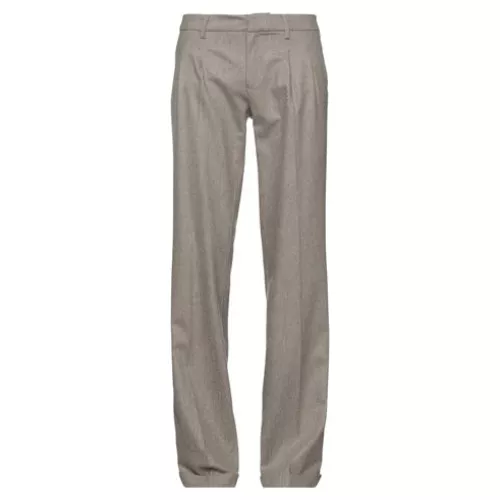 Jacob Cohёn 27 Hombre Caqui Pantalones Lana