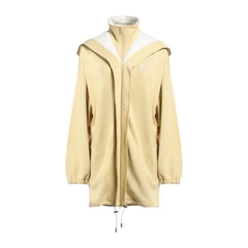 Marant Étoile Mujer Amarillo pastel Sudadera Poliamida, Algodón