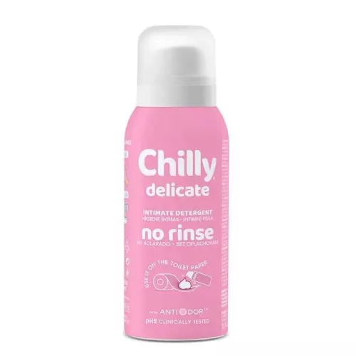 ¡15% DTO! No Rinse Delicado Espuma Íntima Sin Aclarado 100 ml Chilly