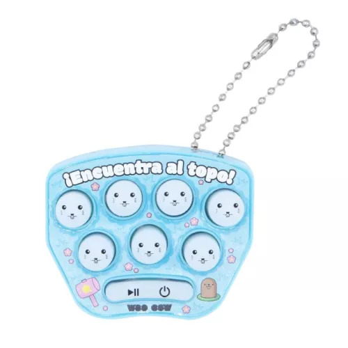 ¡34% DTO! Llavero Juego Encuentra al Topo 33 gr Woo oow