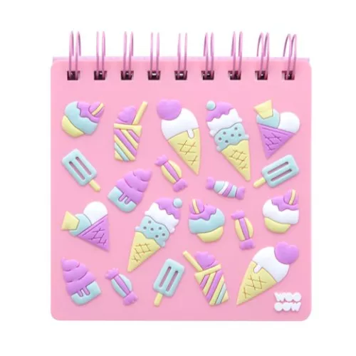 The Ice Cream Libreta de Silicona Woo oow