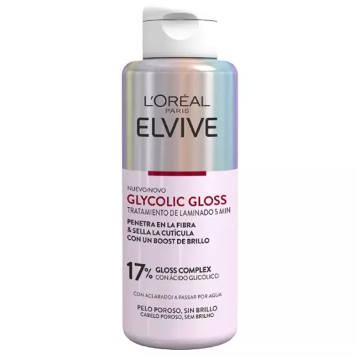 ¡18% DTO! Elvive Tratamiento de Laminado Glycolic Gloss 200 ml