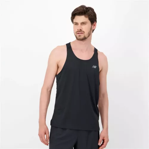 New Balance sport essentials singlet camiseta entrenamiento tirantes hombre