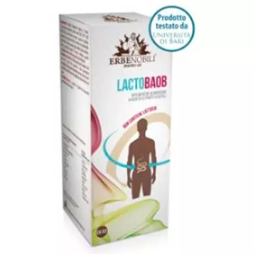 Lactobaob compost enzimas digestivas 42 cápsulas - Erbenobili