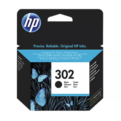 Original HP F6U66AE / 302 Tinta negro