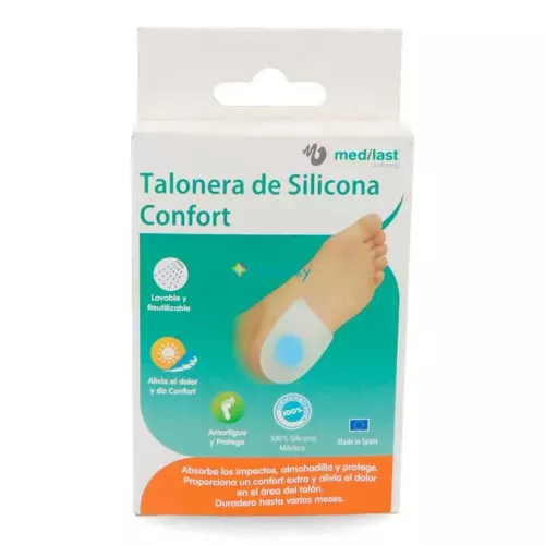 Medilast Confort talonera de silicona T-M