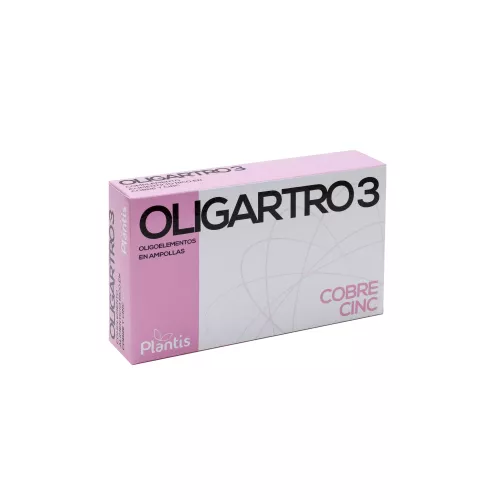 Oligartro 3 20 ampollas de 5ml - Plantis