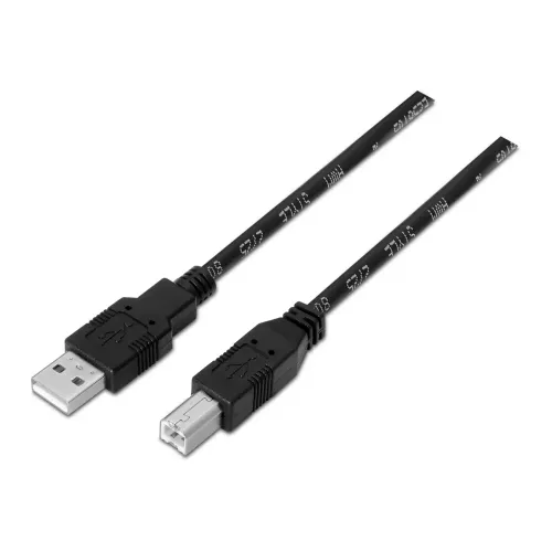 Aisens A101-0007 Cable USB 2.0 para Impresora USB-A a USB-B 3m Negro