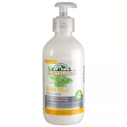 Body Milk Antioxidante (Gayuba y Granada) 300 ml de gel - Corpore Sano