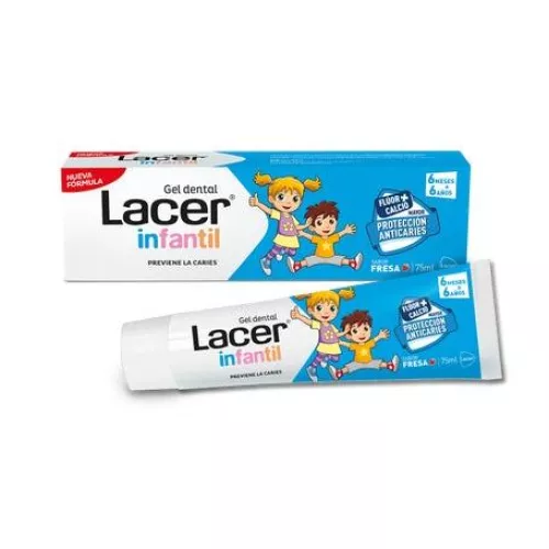 ¡37% DTO! Gel Dental Infantil Sabor Fresa 75 ml
