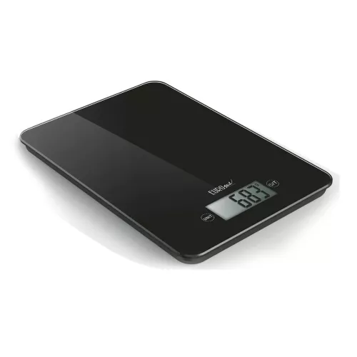 Eurostil Balanza Digital Negra Rectangular 5000g