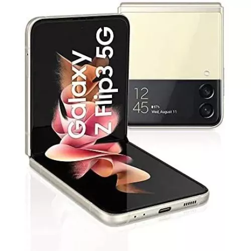 Smartphone SAMSUNG  Galaxy Z Flip 3 5G (6.7'' - 8 GB - 128 GB - Champagne)