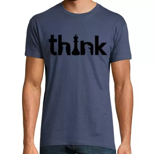 Camiseta Hombre Manga Corta Think laTostadora