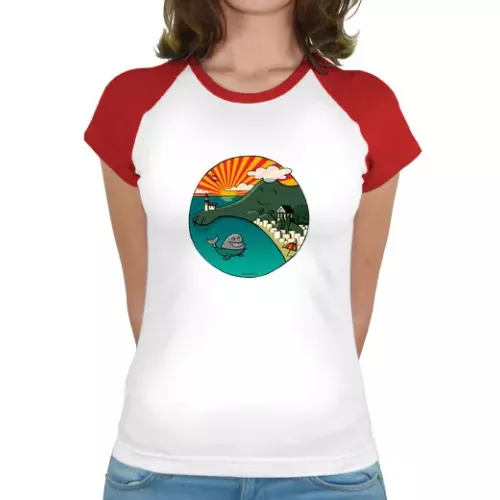 Camiseta Mujer Manga Corta Parc Natural Montgó 2 Diseño nº