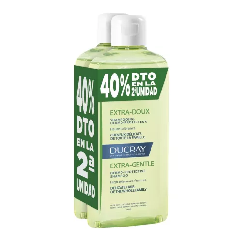 Duplo Champú Equilibrante 2 unidades de 400ml - Ducray