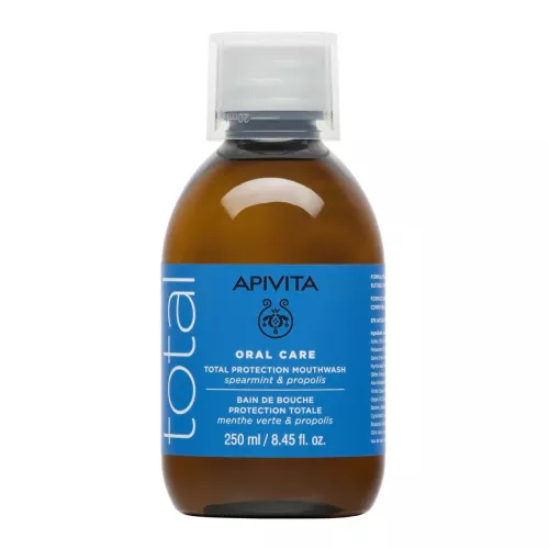 Apivita Enjuague Bucal Natural Con Hierba Buena Y Propóleo 250ml