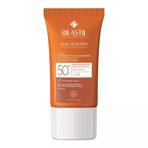 Sun system Protector solar emulsión color SPF50+ 40 ml 1174