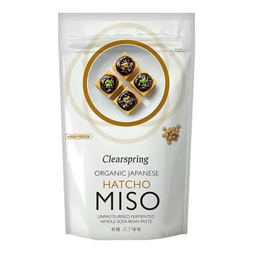 Hatcho Miso en Bolsa (No Pasteurizado) 300 g - Clearspring