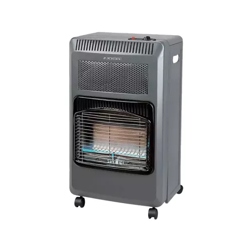 Estufa de gas - Jocel JAG007353, 3500 W, 20-60 m², 2 Potencias, Soporta bombona 15 kg, Gris