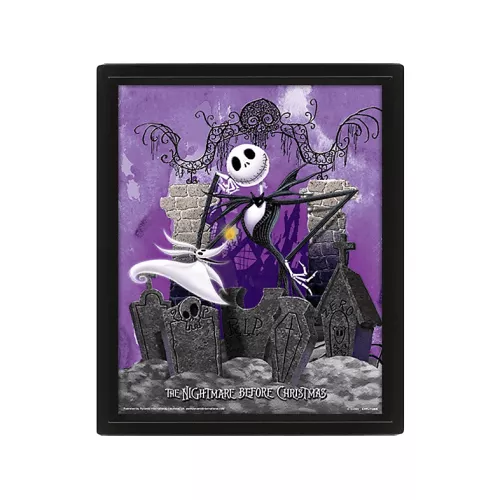 Póster 3D - Sherwood Disney The Nightmare before Christmas