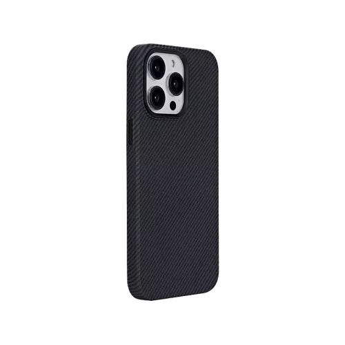 Funda móvil - ISY ISC 3733, Antisalpicaduras y golpes, Para iPhone 15 Pro Max, Negro