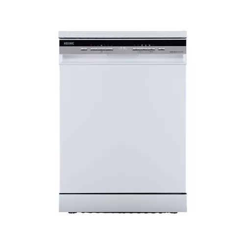 Lavavajillas - KOENIC KDW 6021-13 C FS, 14 Servicios, 8 Programas, Ancho 59.6 cm, Libre instalación, Blanco