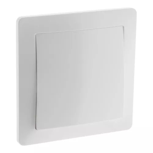Conmutador doble blanco