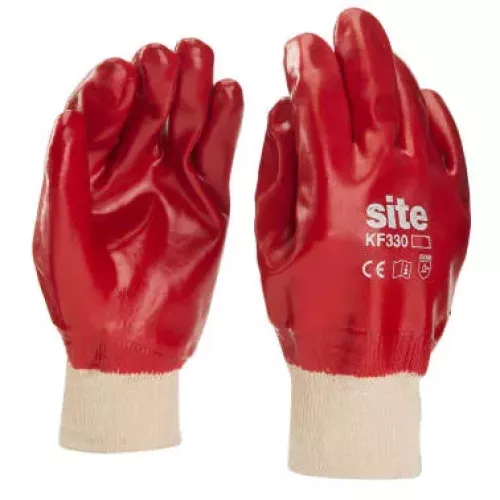 Guantes pvc site talla l
