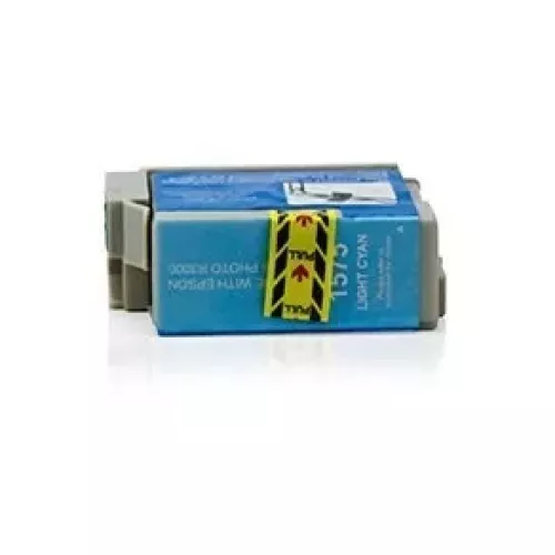 Compatible Epson C13T15754010 / T1575 Cartucho de tinta hell Cian